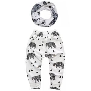 Geometric Bear Baggy Harem Pants Size 12-18 month